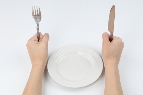 Mittagessen und Portionsgröße