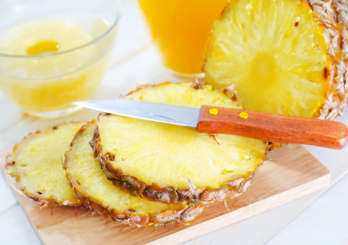 Ananas enthält den Wirkstoff Bromelain