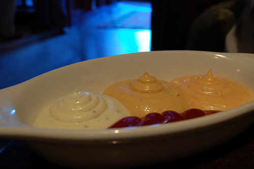 Verschiedene Dips