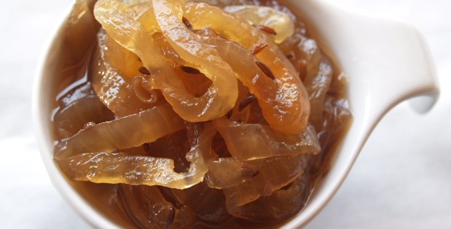 Leckeres Rezept für Zwiebelmarmelade
