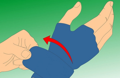 Druckhandschuhe gegen geschwollene Finger