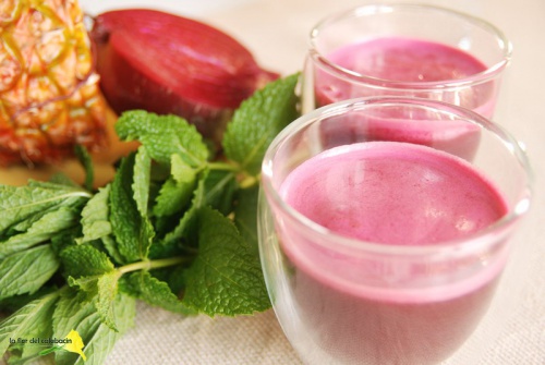 Rote Beete für Mixgetränk