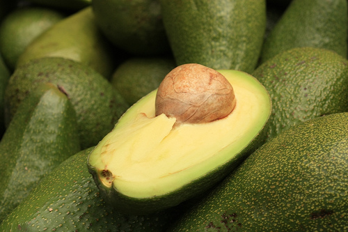 Aufgeschnittene-Avocado