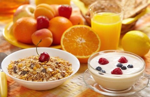 Gesundes und praktisches Frühstück