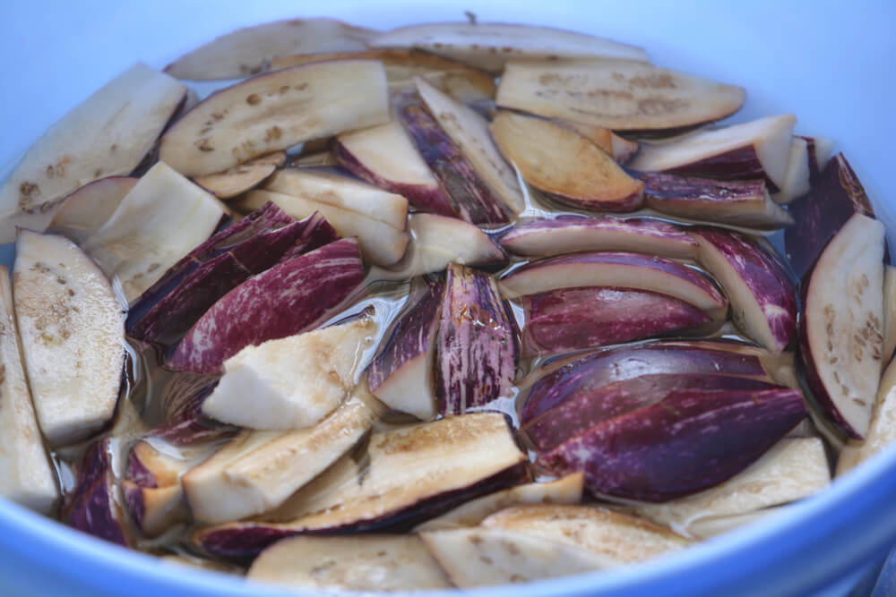 Aubergine zur Gewichtsreduktion und Cholesterin