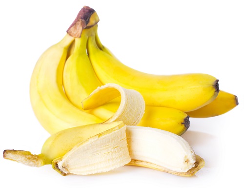 Frische Bananen sind magenfreundlich