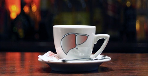 Kaffee-Leber