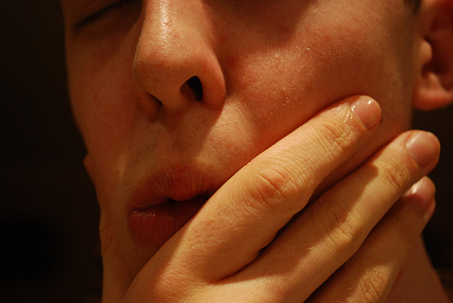 Mund-schmerzen