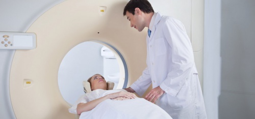 Diagnose von einem Aneurysma im Gehirn