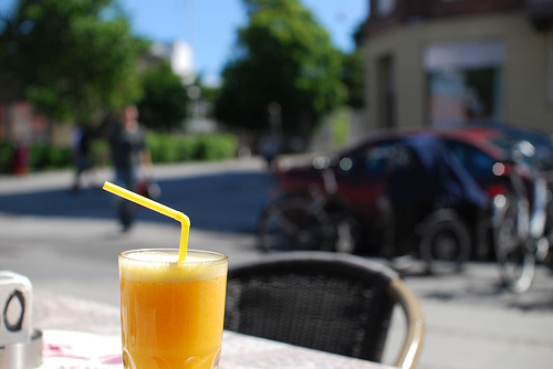 abnehmen-Orangensaft