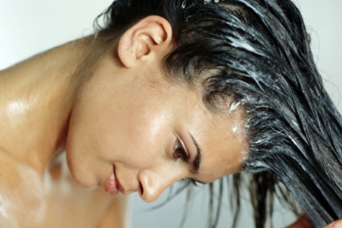 Haare waschen