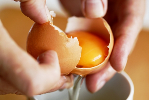 Innerere Haut vom Ei gegen Furunkel