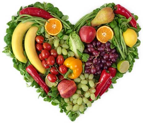 Obst und Gemüse mit viel Kalium