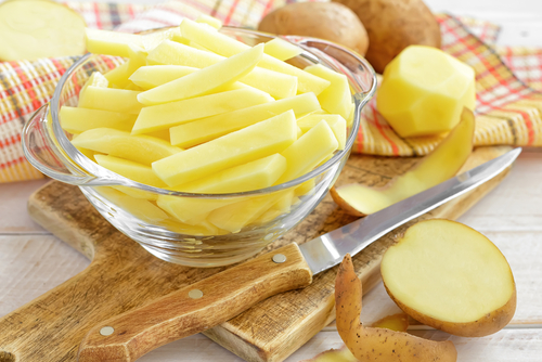 Kartoffel ist auch frittiert lecker