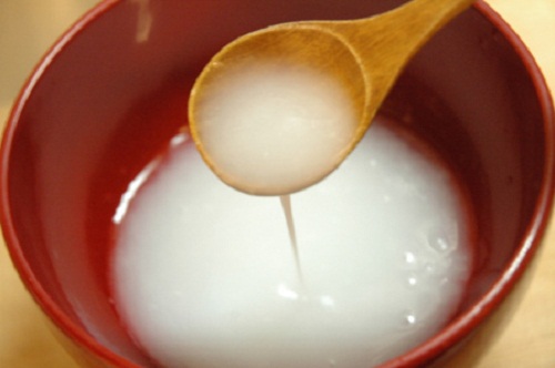 Reiswasser für Gesundheit und Kosmetik