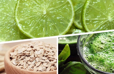 Spirulina, Hafer und Zitrone im Kampf gegen Kilos