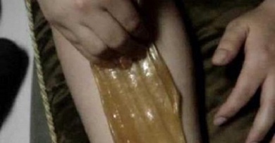 Selbstgemachte Zuckerpaste zur Haarentfernung