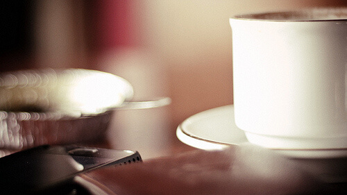 Kaffee-trinken
