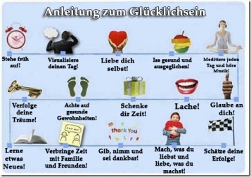 Anleitung zum Glücklichsein