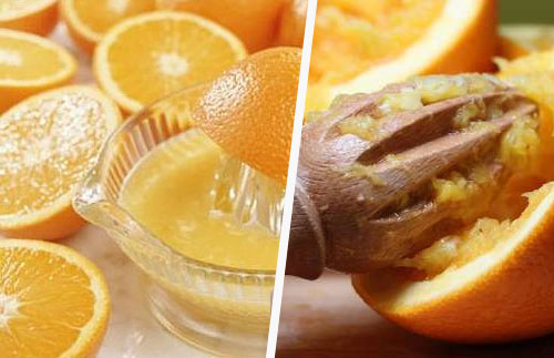 Hausmittel mit Orangen gegen Grippe