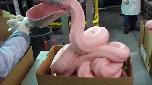 Herstellung von Hühner-Nuggets