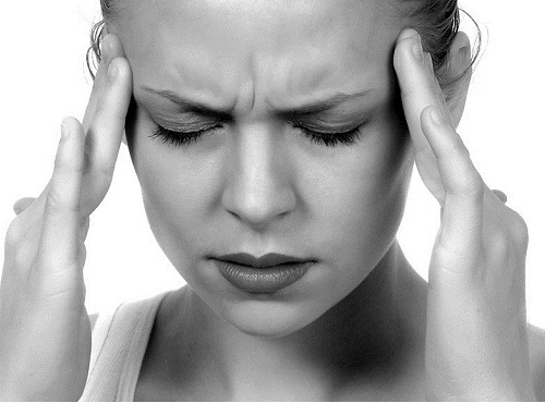 Frau im Stress