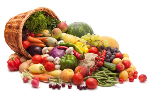 Obst und Gemüse sind gesund