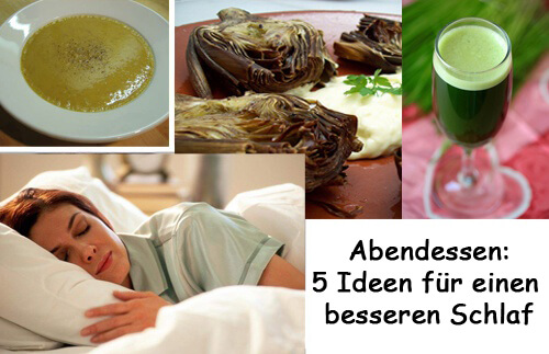 Abendessen: 5 Ideen für einen besseren Schlaf Abendessen: 5 Ideen für einen besseren Schlaf
