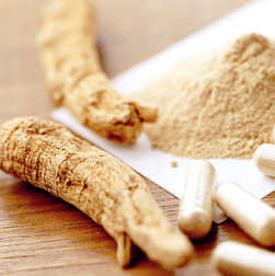 Ginseng und andere nervenberuhigende Heilpflanzen