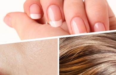 Shakes für kräftige Nägel, Haut und Haare