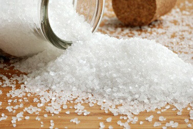 Salz gegen Wassereinlagerungen