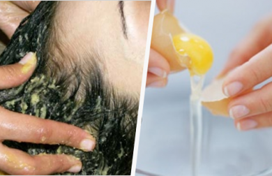 Wie kann man die Haare mit Eigelb waschen?