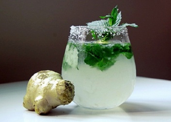 So lecker: Ingwer mit Minze!