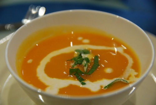 kürbiscremesuppe