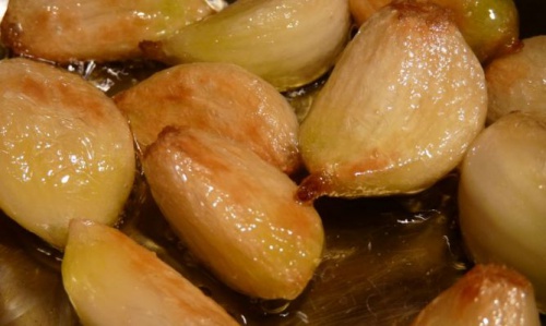 Knoblauch-geröstet