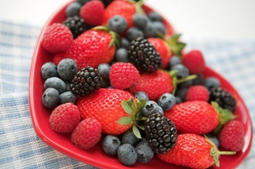 Rote Früchte tragen zur Gesundheit bei
