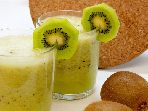 Kiwi für schöne Wimpern