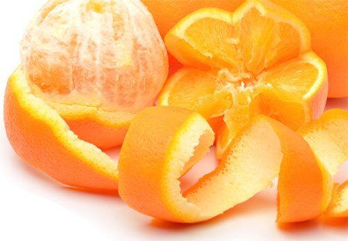 Orange-Schale