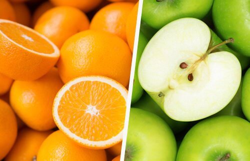 Orangen-Apfel-Saft