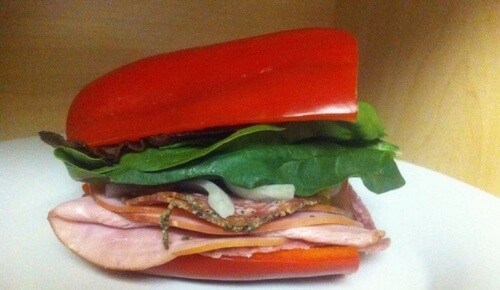 Paprika-Sandwich