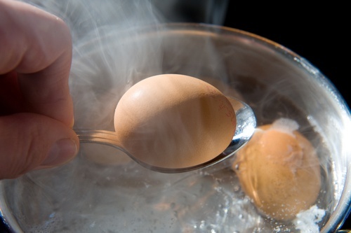 Eier kochen