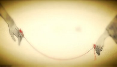 Die Legende des roten Fadens