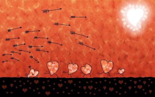 Liebe und Pfeile