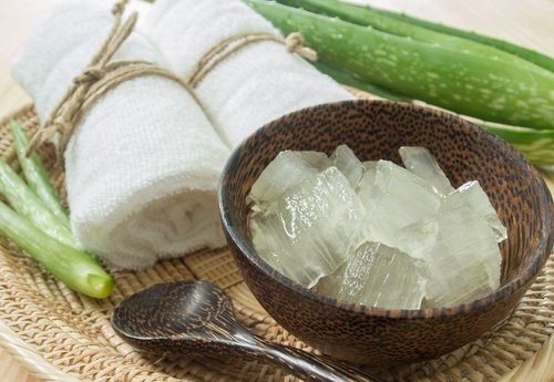Aloe-Vera gegen schwarze Punkte
