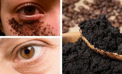 Koffeinreiche Augenmaske gegen geschwollene Augen selber machen