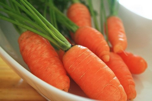 Karotten für einen Shake
