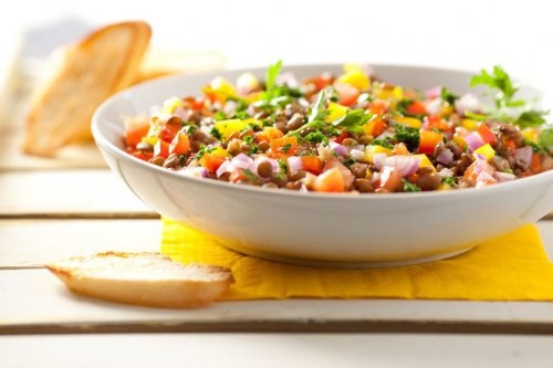 Linsensalat