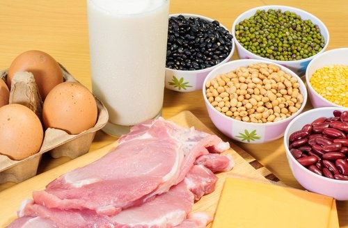 Proteine gegen schlaffe Haut