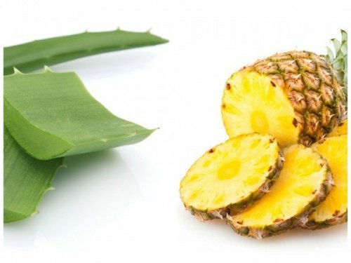 Ananas und Aloe zum Abnehmen