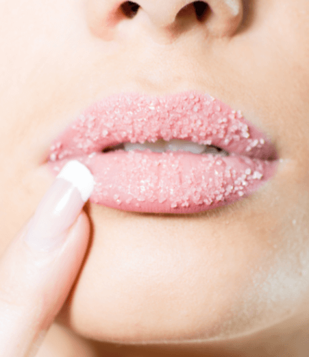 Peeling-Lippen